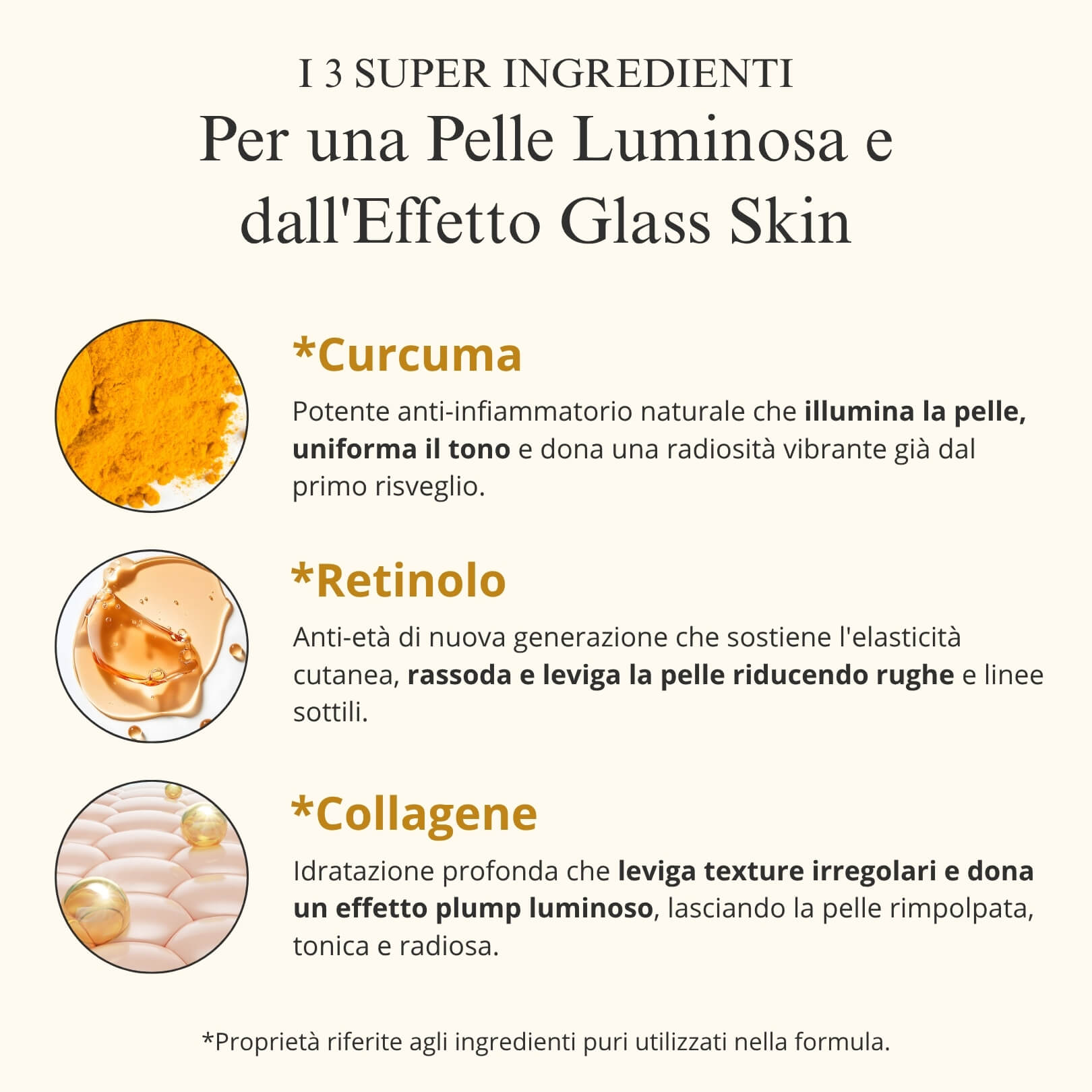 Maschera Notturna 3-in-1 con Acido Kojico e Curcuma